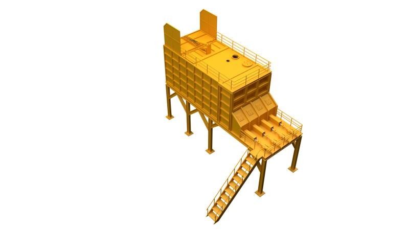 Bể chứa bùn hình khối bền, Bể chứa bùn chống ăn mòn